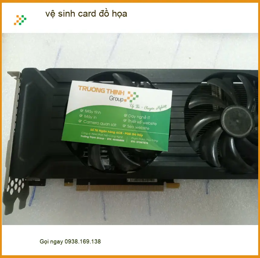 Chị Mai data analyst review dịch vụ vệ sinh card đồ họa Quận Thủ Đức uy tín