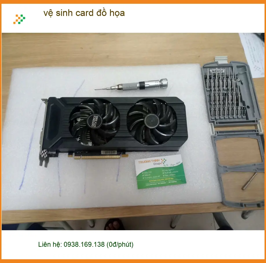 Chị Mai data analyst review dịch vụ vệ sinh card đồ họa Quận Thủ Đức uy tín ảnh thực tế 1