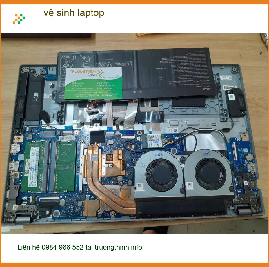 Chị Ngọc tìm chỗ vệ sinh laptop Quận Thủ Đức uy tín lấy ngay ảnh thực tế 1