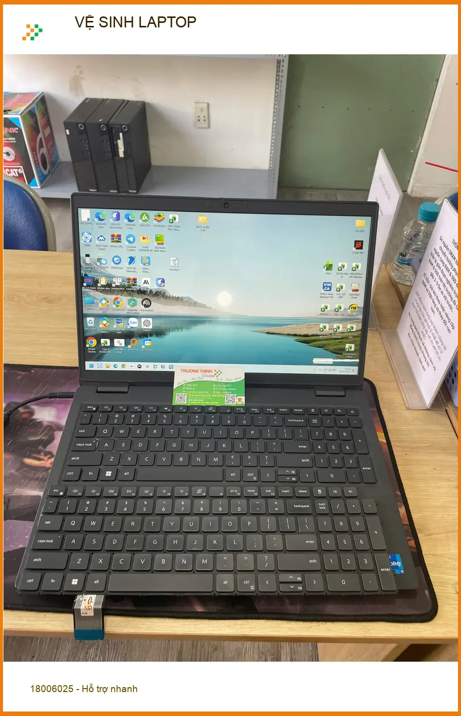 Anh Tấn kiến trúc sư tìm dịch vụ vệ sinh laptop Quận 9 uy tín ảnh thực tế 1