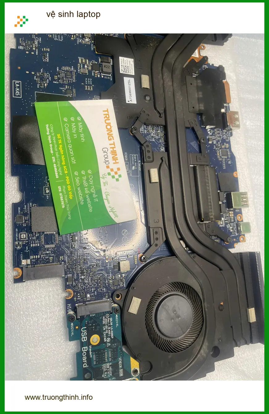 Anh Quân tìm địa điểm vệ sinh laptop Quận Thủ Đức uy tín ảnh thực tế 1