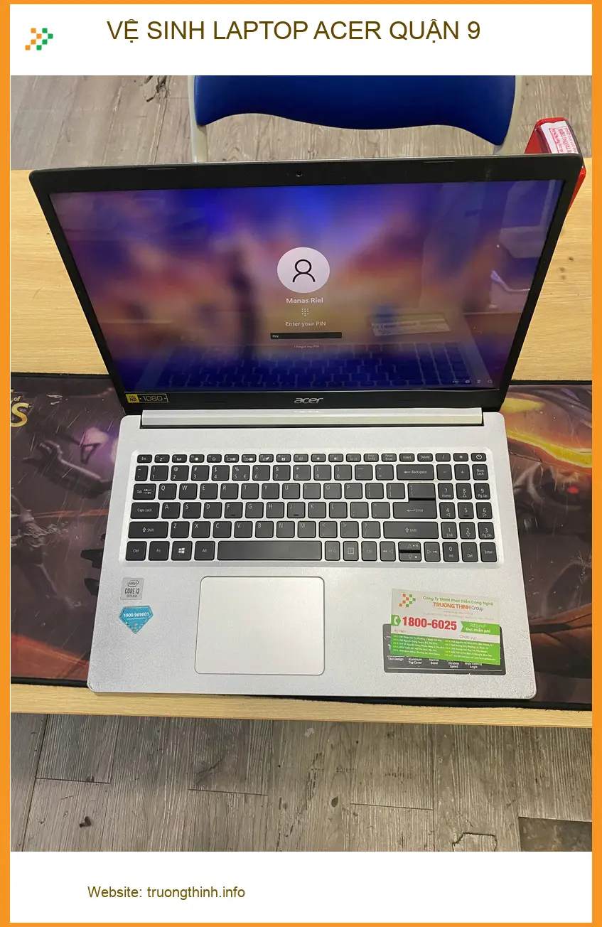 Trung tâm vệ sinh laptop Acer Quận 9 uy tín: Chị Mai kế toán trưởng review