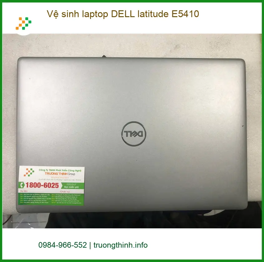 Bác Phước kiến trúc sư khen dịch vụ - Vệ sinh laptop DELL latitude E5410 Quận Bình Tân ảnh thực tế 1
