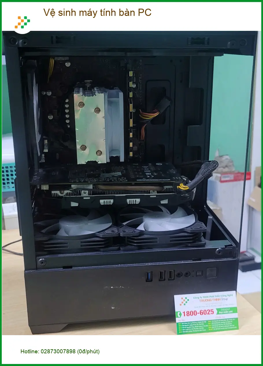 Anh Thanh tìm dịch vụ vệ sinh máy tính bàn PC Quận Bình Tân lấy ngay ảnh thực tế 1