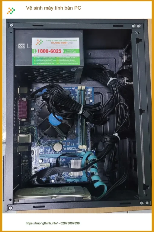 Bác Hùng review ca vệ sinh máy tính bàn PC Quận Bình Tân lấy liền