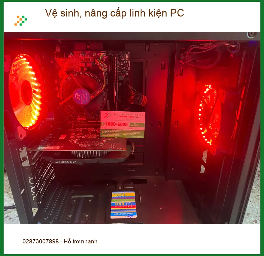 Anh Bình kỹ sư review dịch vụ vệ sinh, nâng cấp PC Quận 7 nhanh chóng
