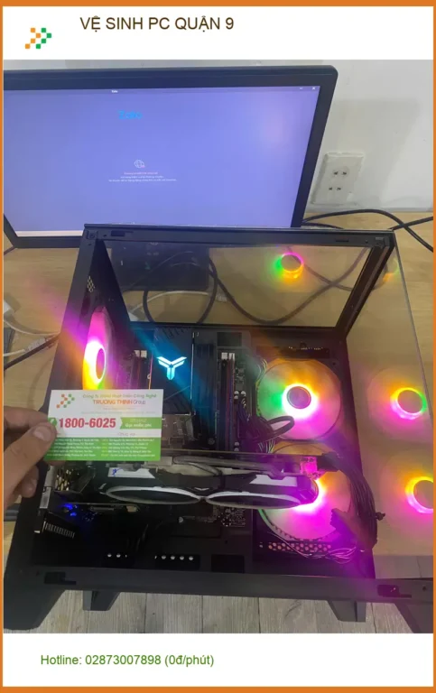 Chú Phước kiến trúc sư Quận 9 - Vệ sinh PC nóng ran - Trung tâm uy tín