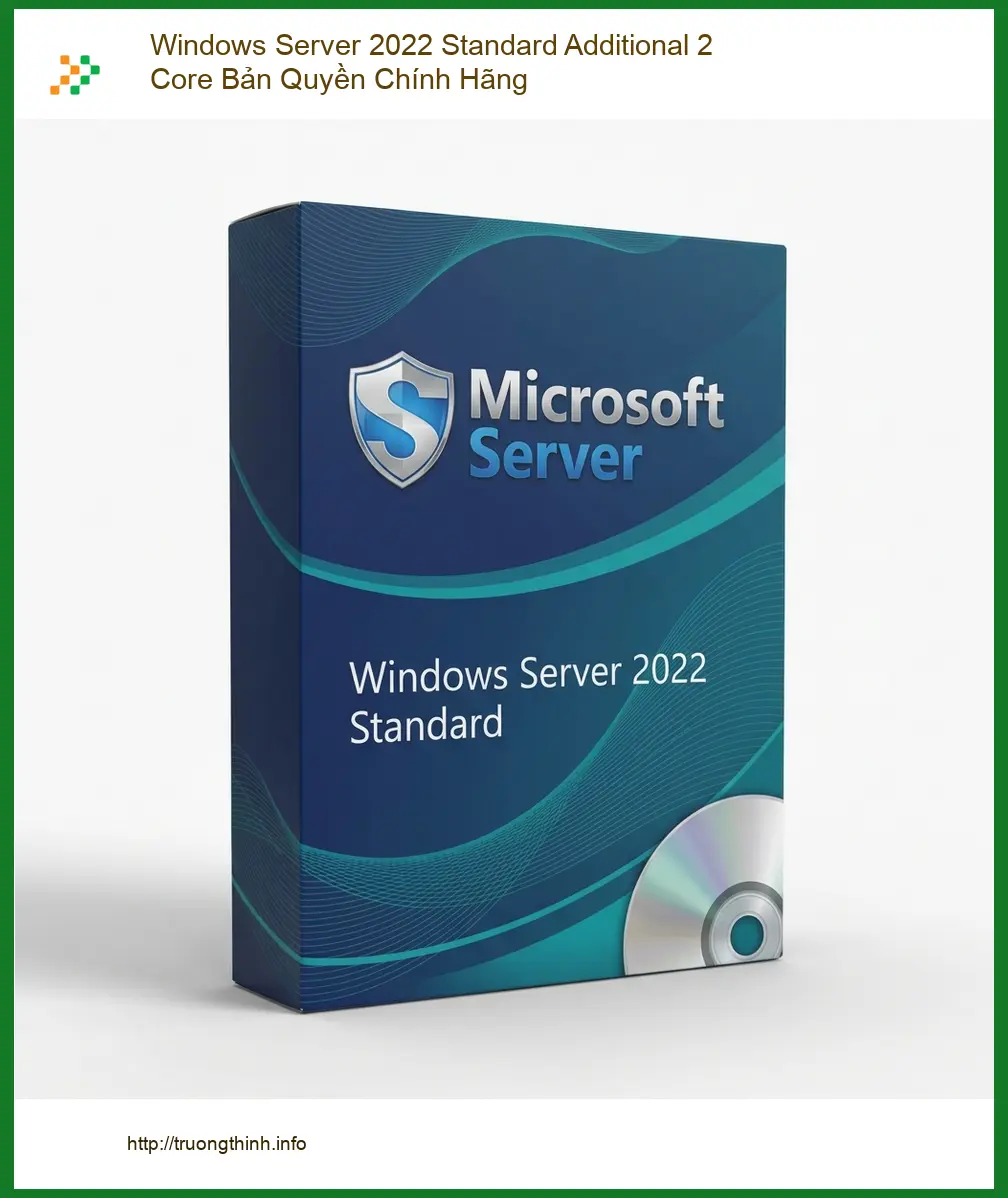 Windows Server 2022 Standard 2 Core - Bản Quyền Chính Hãng TPHCM