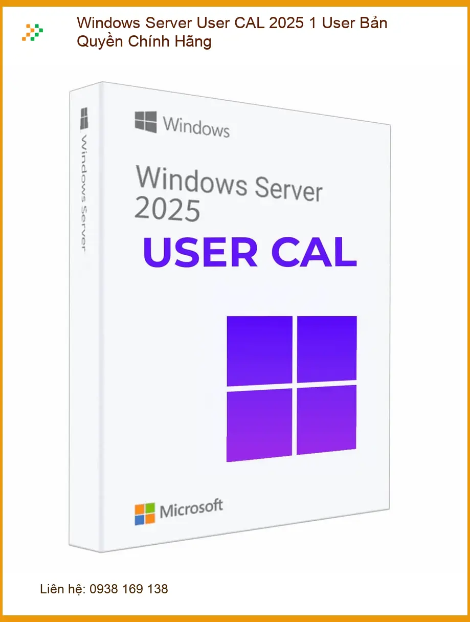 Windows Bản Quyền Server User CAL Chính Hãng - Trung Tâm Uy Tín TPHCM