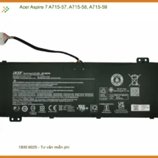 Pin Laptop Acer Aspire 7 A715 - Thay Lấy Liền, Giá Tốt Tại TPHCM