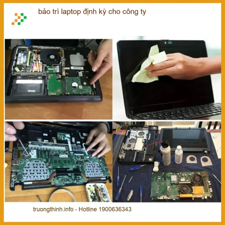 Sửa Laptop bảo trì định kỳ cho công ty - Dịch vụ tận nơi TPHCM