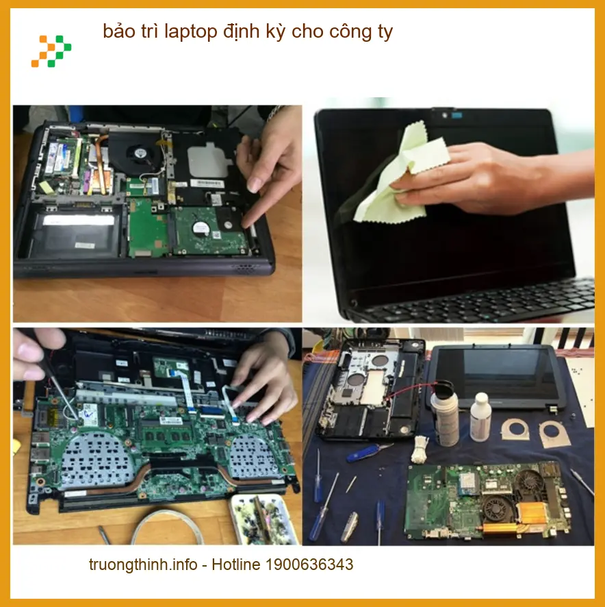 Sửa Laptop bảo trì định kỳ cho công ty - Dịch vụ tận nơi TPHCM