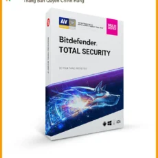 Bitdefender Total Security 1 Thiết Bị 12 Tháng - Mua Ngay TPHCM Giá Rẻ