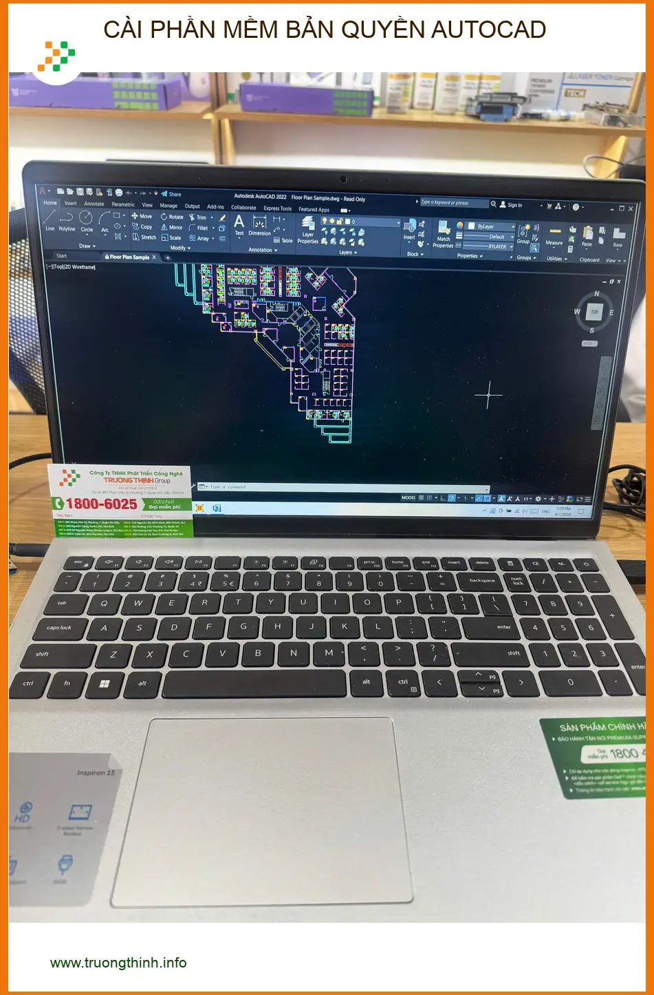 Trung tâm cài AutoCAD bản quyền Quận Tân Bình - Chị Thảo kế toán