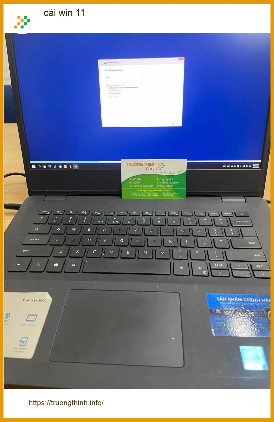Anh Đạt IT bị lỗi hệ thống - Địa điểm cài win 11 Quận Thủ Đức ảnh thực tế 1