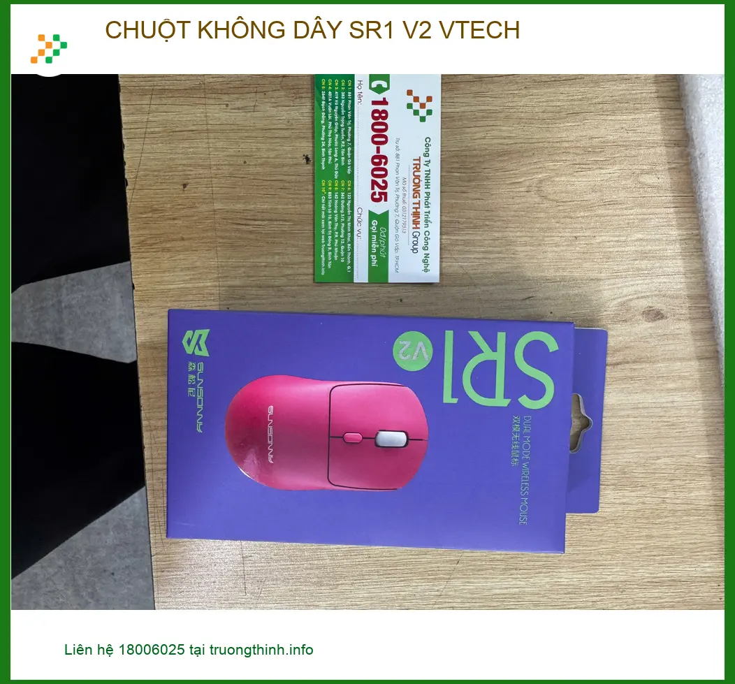 Chị Yến sơ ý - Tiệm chuột không dây SR1 V2 VTECH Quận 10 lấy ngay ảnh thực tế 1