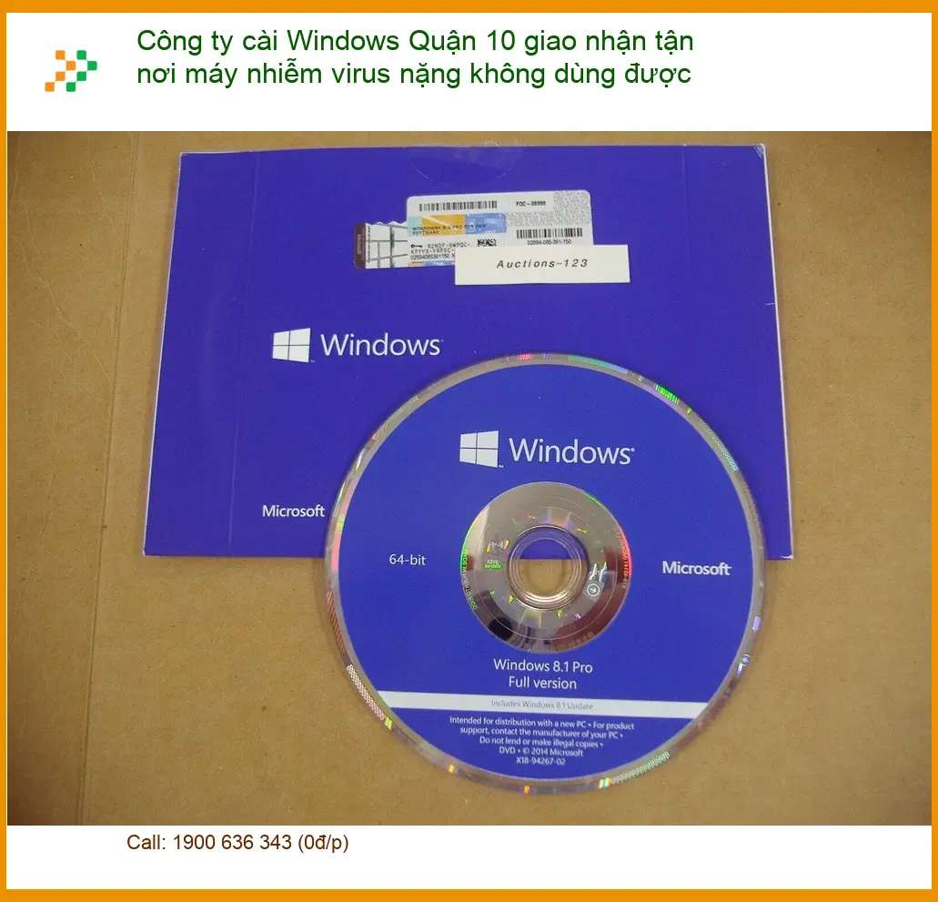 Windows Công ty cài Quận 10 máy nhiễm virus nặng - Trung tâm hỗ trợ nhanh
