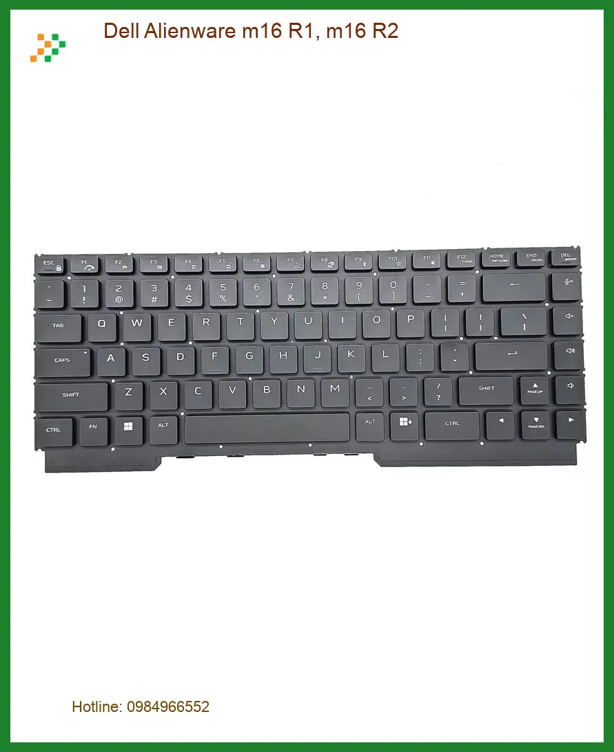 Bàn phím DELL Alienware m16 R1, R2 - Thay nhanh TPHCM | Giá Rẻ