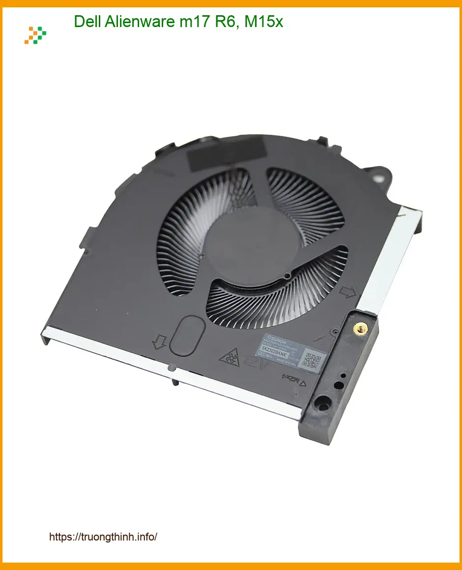 Quạt Laptop DELL Alienware m17 R6, M15x - Thay Lấy Ngay TPHCM Giá Rẻ