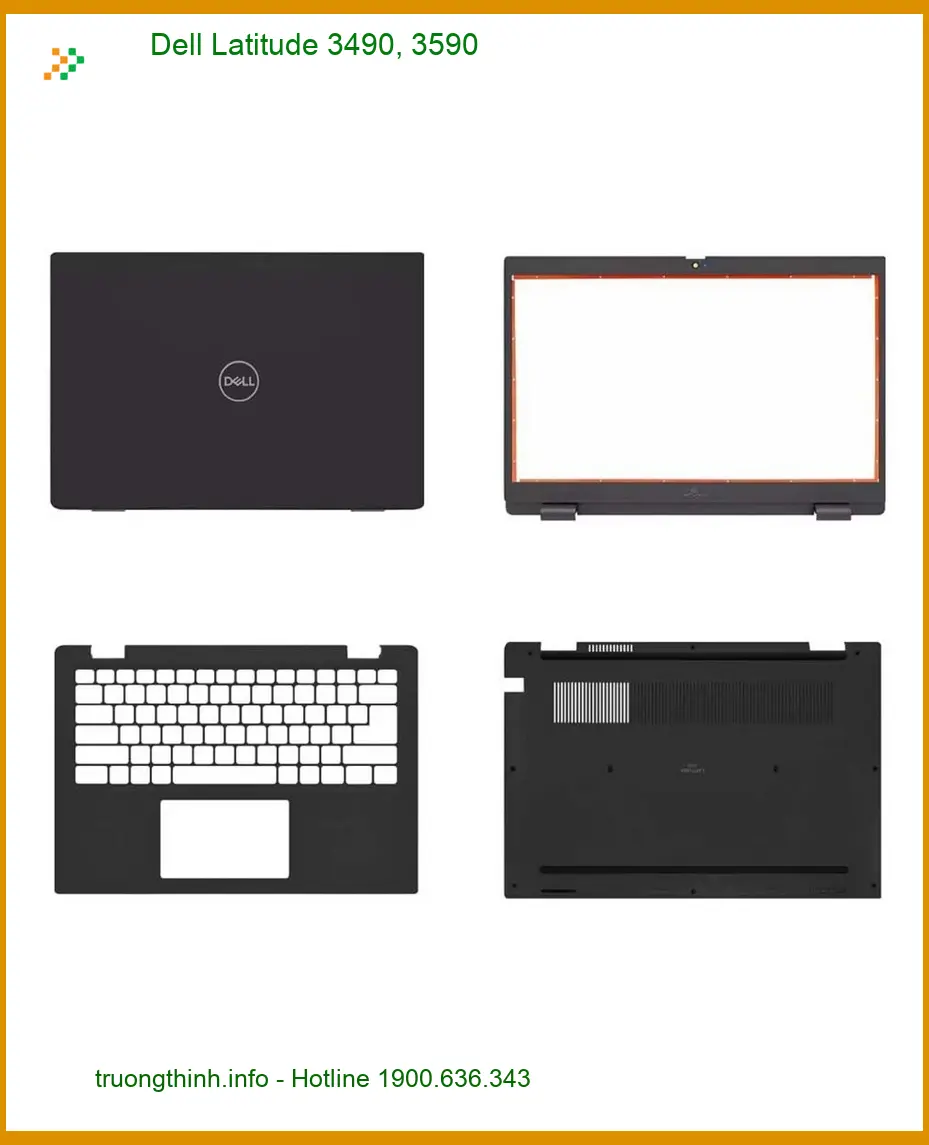 Vỏ Laptop Dell Latitude 3490 3590 - Có Hàng Tại Shop TPHCM | Lấy Liền