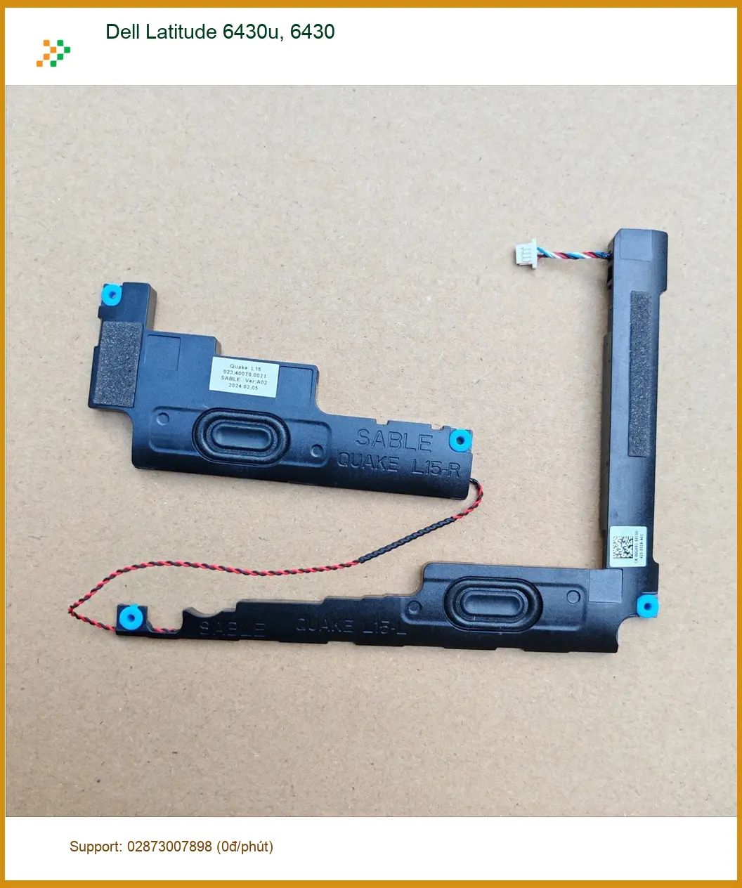 Loa Laptop DELL Dell Latitude 6430u - Thay thế trong ngày tại TPHCM