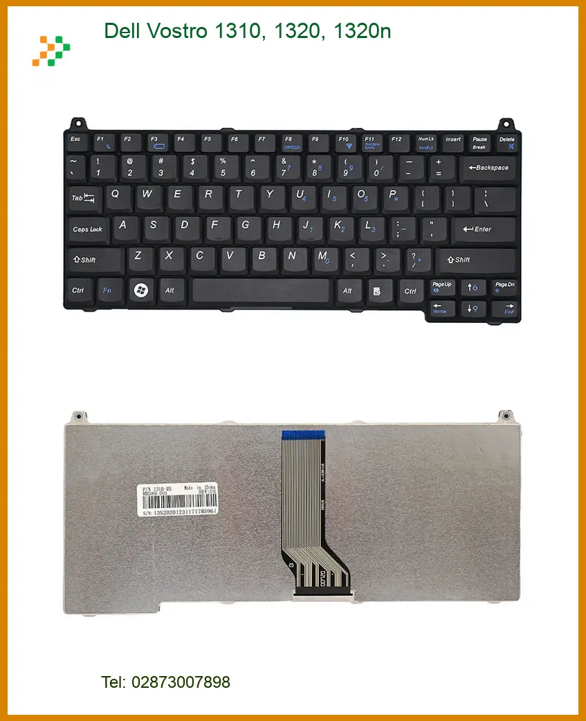 Bàn phím Laptop DELL Vostro 1310/1320 - Hàng Sẵn TPHCM | Thay Nhanh Giá Rẻ