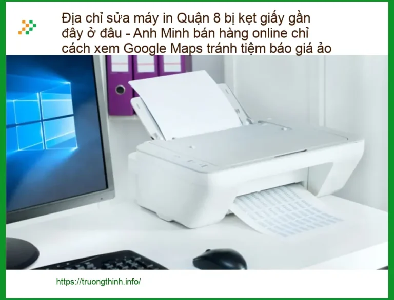 Sửa Chữa Nạp Mực Máy In Quận 8 Kẹt Giấy - Gọi thợ tận nơi lấy liền
