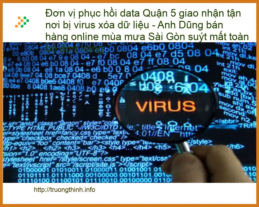 Khôi Phục Dữ Liệu Đơn vị phục hồi data Quận 5 - Cứu dữ liệu tận nơi