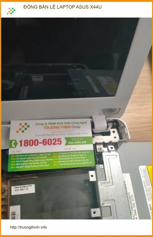 Dịch vụ Sửa chữa ĐÓNG BẢN LỀ LAPTOP ASUS X44U Quận 12 uy tín - Anh Quang chuyên viên IT
