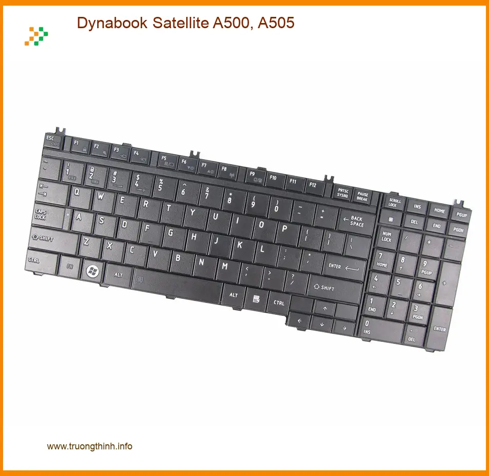 Bàn phím Laptop Dynabook A500, A505 - Thay Nhanh, Lấy Liền Tại Trung Tâm TPHCM
