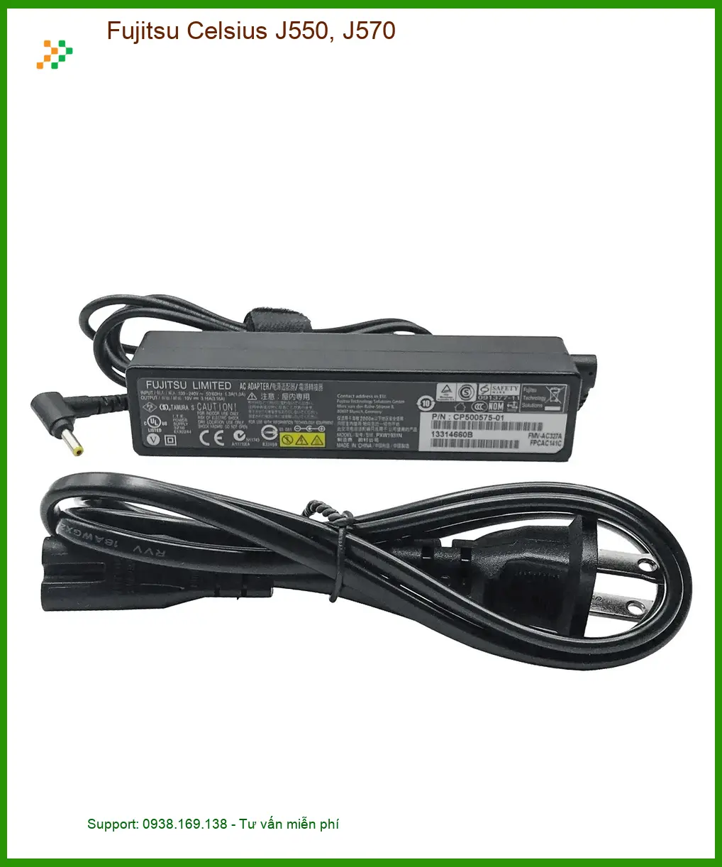 Sạc Laptop Fujitsu Celsius J550, J570 - Thay Nhanh TPHCM | Giá Sinh Viên