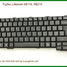 Bàn phím Laptop Fujitsu Lifebook N6110, N6210 | Thay Nhanh, Gần Đây, Giá Tốt