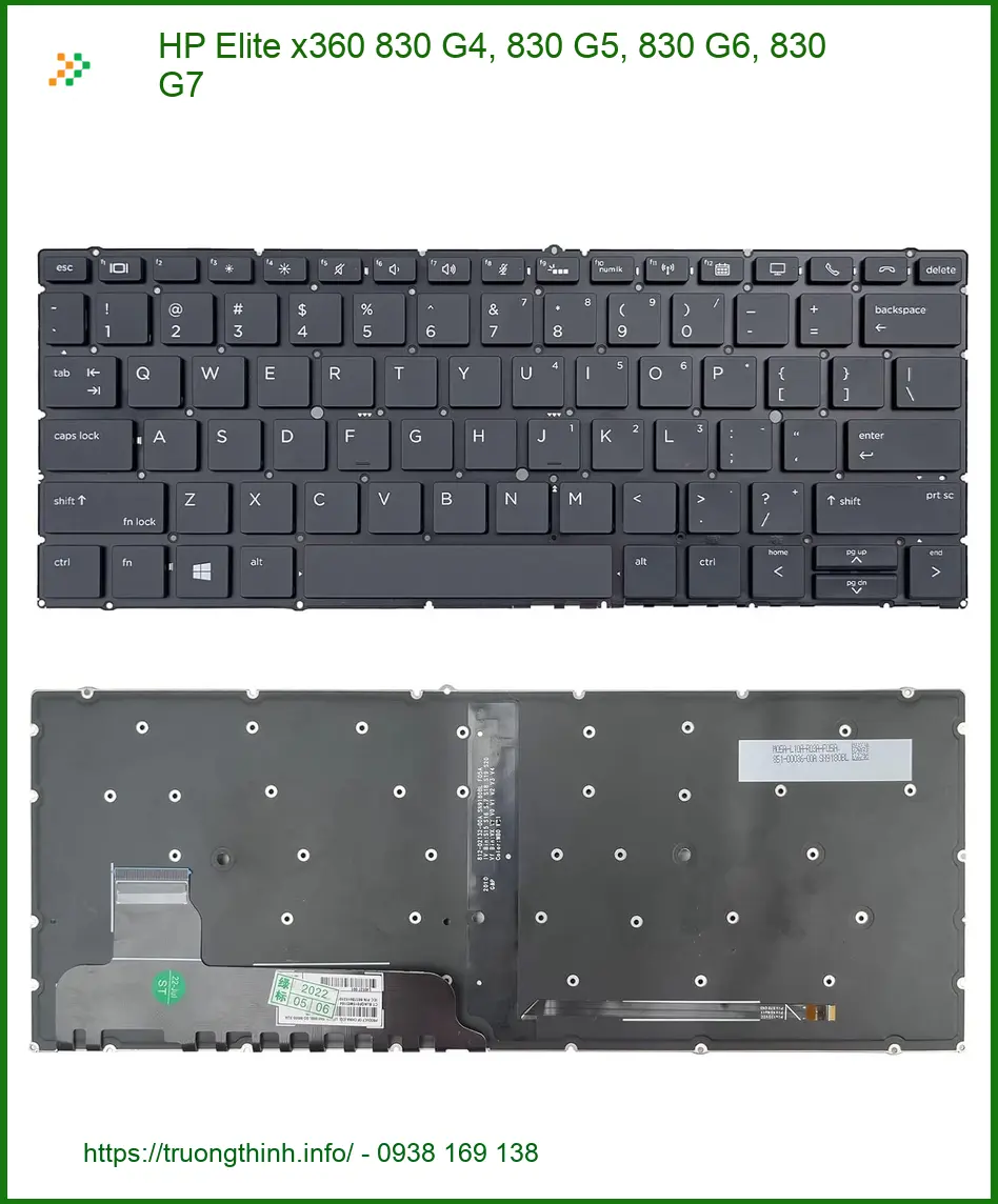 Bàn phím HP Elite x360 830 - Thay Lấy Liền Tại TPHCM | Giá Rẻ Hôm Nay