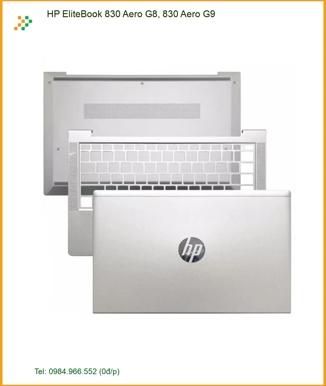 Vỏ Laptop HP EliteBook 830 Aero G8, G9 - Thay Lấy Liền TPHCM
