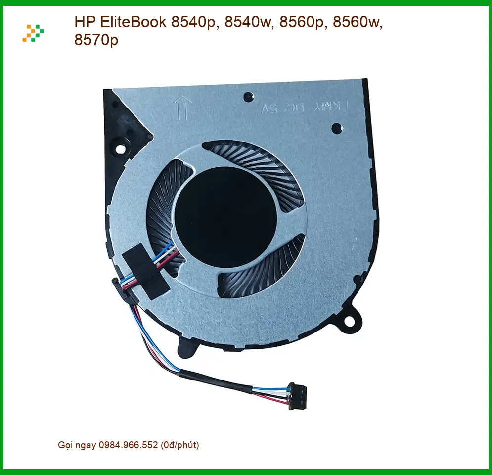 Thay Quạt Laptop HP EliteBook 8540p/8560p/8570p - Lắp Tận Nơi TPHCM Giá Rẻ
