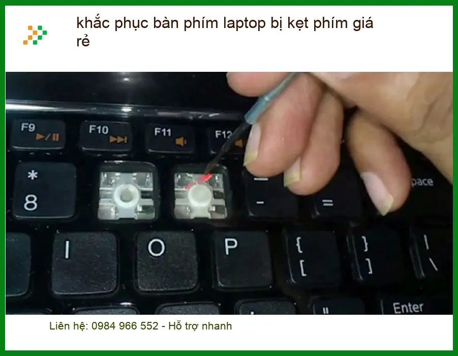 Sửa Bàn Phím Laptop Bị Kẹt Giá Rẻ - Địa chỉ trung tâm hỗ trợ gần đây