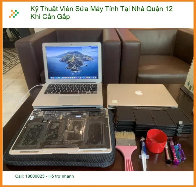 Sửa máy tính tại nhà Quận 12 gấp - Số điện thoại thợ sửa nhanh Tphcm