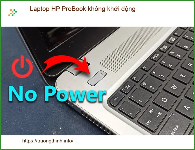 Sửa Laptop HP ProBook không khởi động - Địa chỉ trung tâm hỗ trợ gần đây
