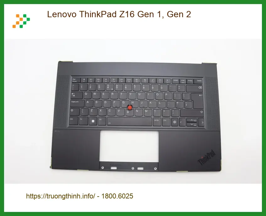Bàn phím Laptop Lenovo ThinkPad Z16 Gen 1, 2 - Thay Nhanh | Giá Rẻ TPHCM