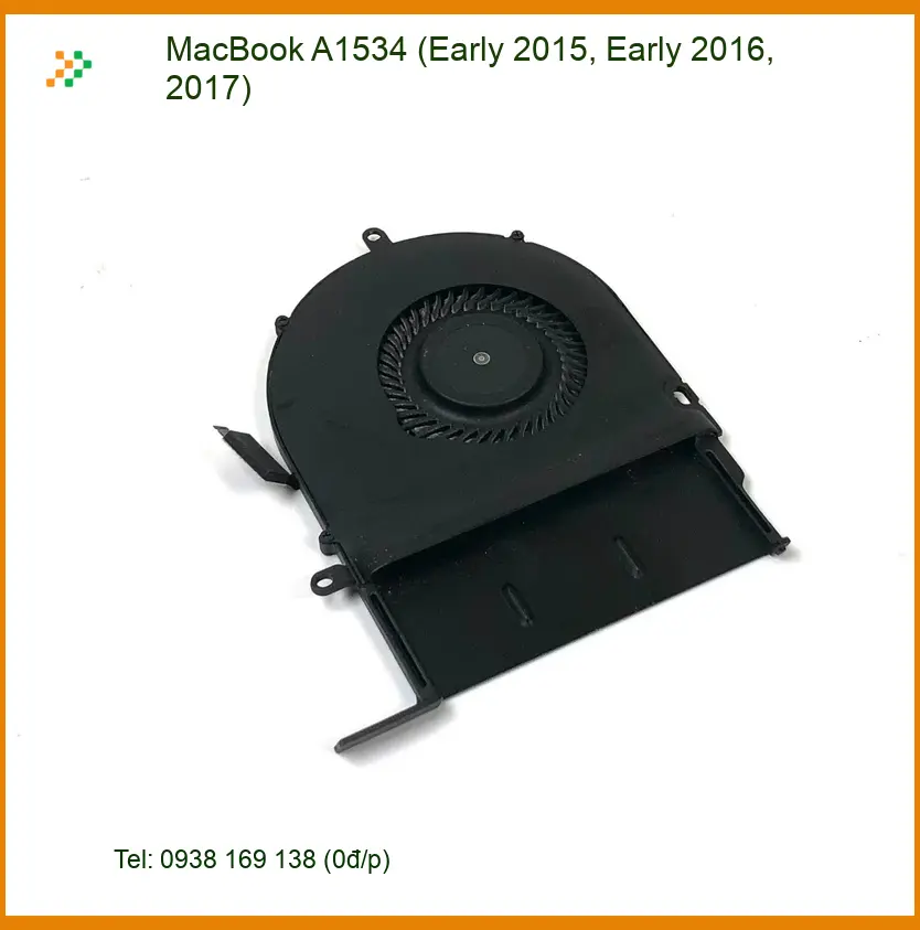 Fan Laptop APPLE MacBook A1534 - Thay Quạt Nhanh Tận Nơi | Giá Rẻ TPHCM