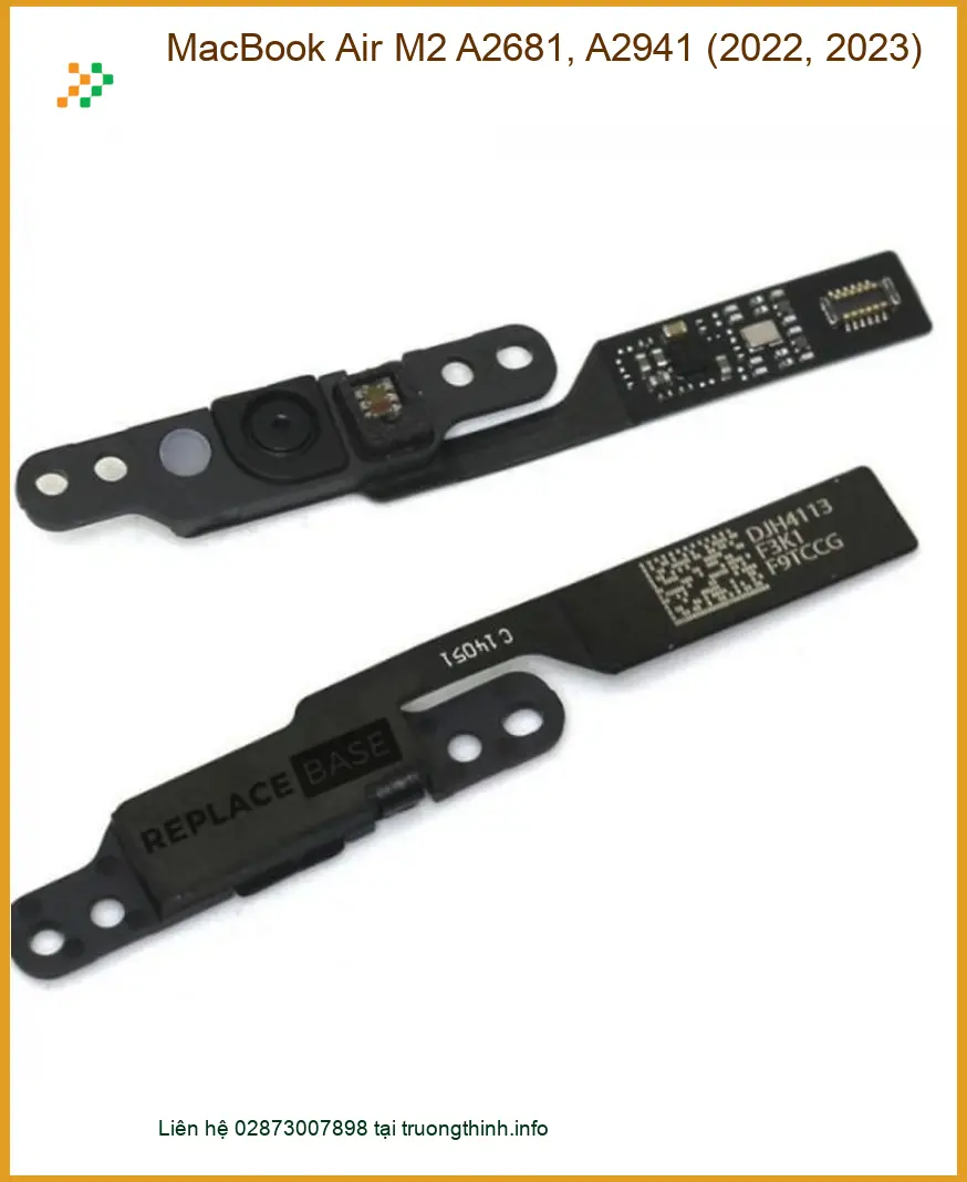 Webcam Laptop APPLE MacBook Air M2 A2681, A2941 - Thay Nhanh Tại Nhà | Ưu Đãi TPHCM