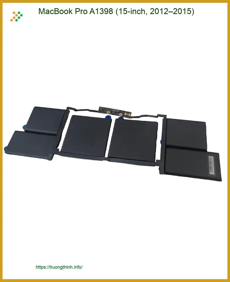 Pin Laptop APPLE MacBook Pro A1398 - Thay Giá Rẻ Lấy Liền Tại TPHCM