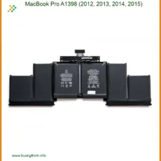 Pin Laptop MacBook Pro A1398 - Thay Nhanh Trong Ngày Giá Rẻ