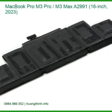 Thay Pin MacBook Pro M3 - Lấy Ngay, Uy Tín, Bảo Hành Dài Lâu TPHCM