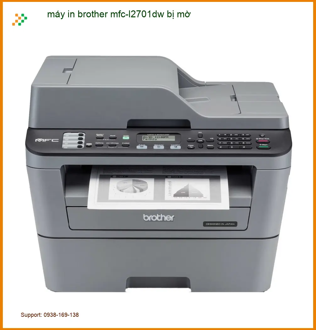 Sửa Nạp Mực Máy In Brother MFC-L2701DW Bị Mờ - Thợ Nhanh, Giá Tốt