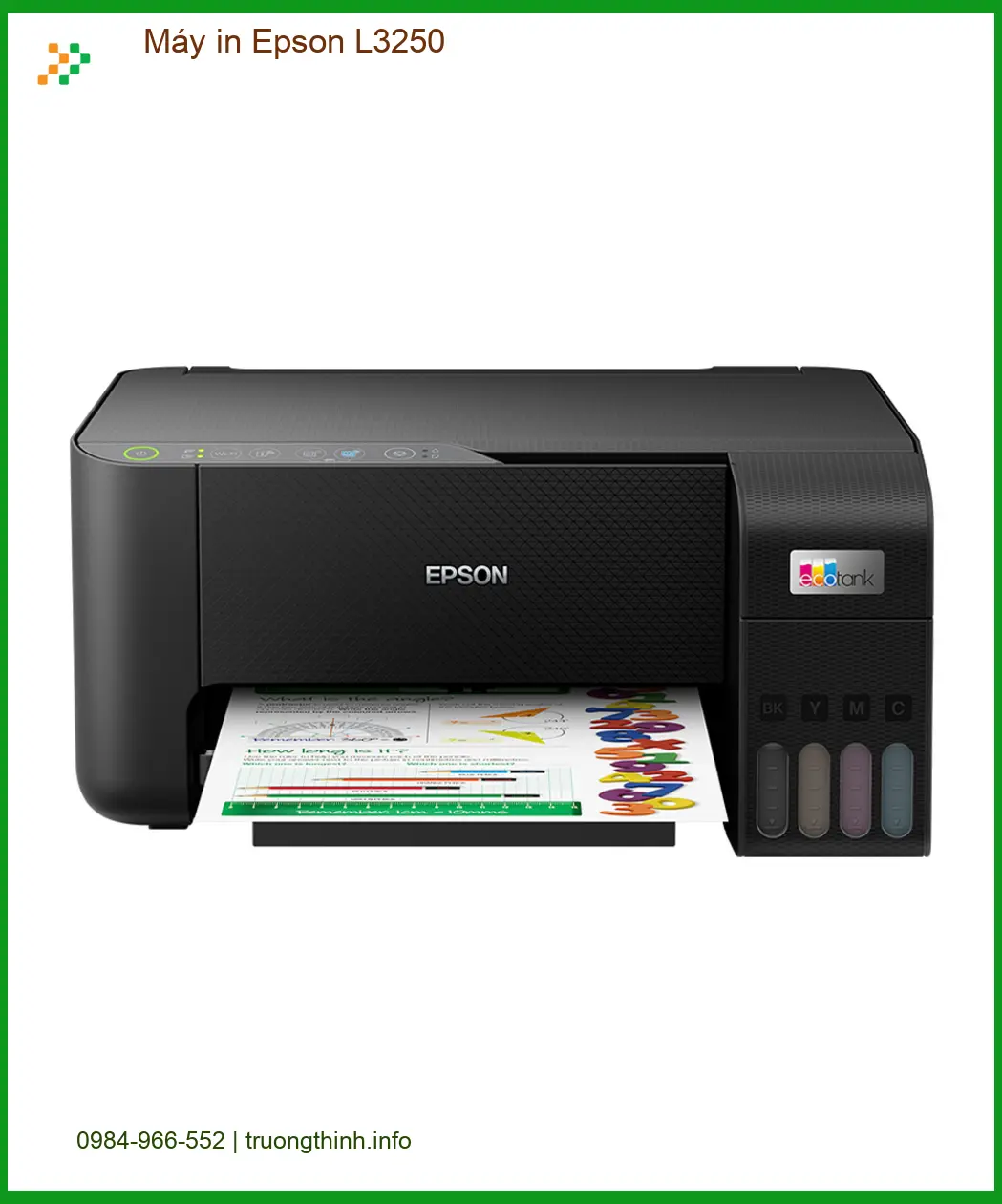Máy in Epson L3250 - Đổ Mực Tận Nơi TPHCM | Giá Sinh Viên