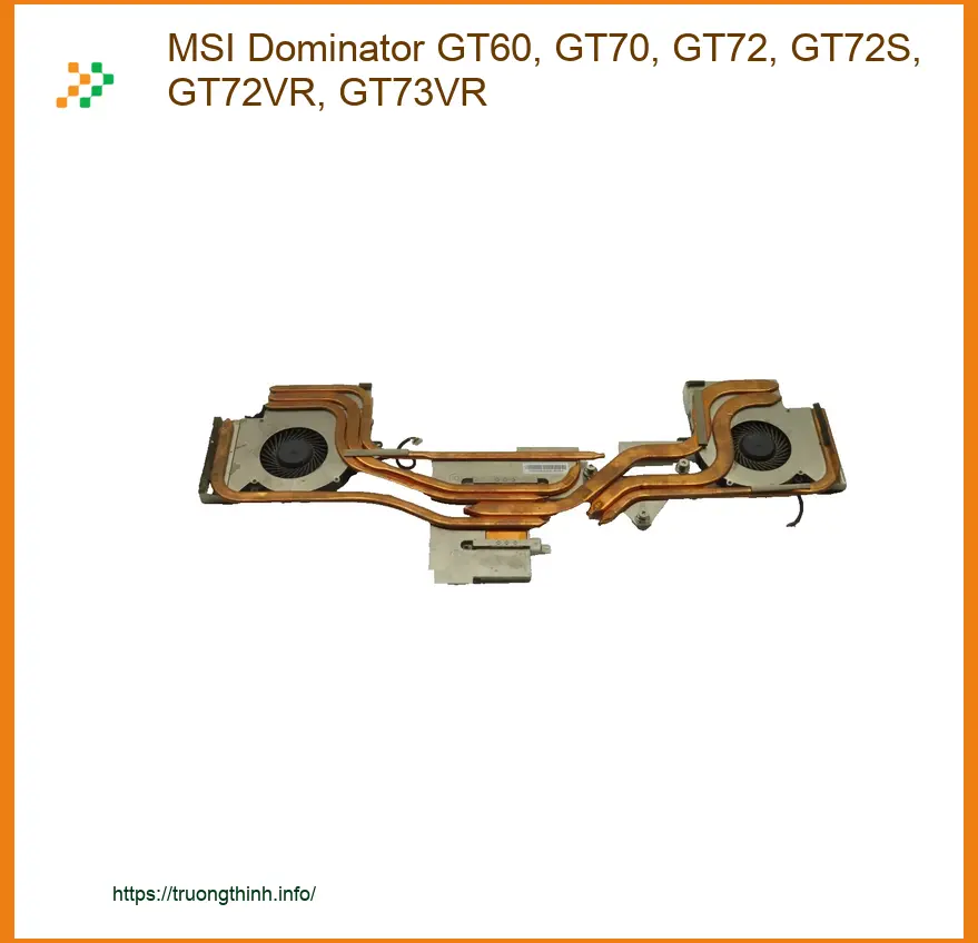 Quạt Laptop MSI GT60 GT70 GT72 Series - Thay Nhanh Tại Cửa Hàng Gần Nhất TPHCM