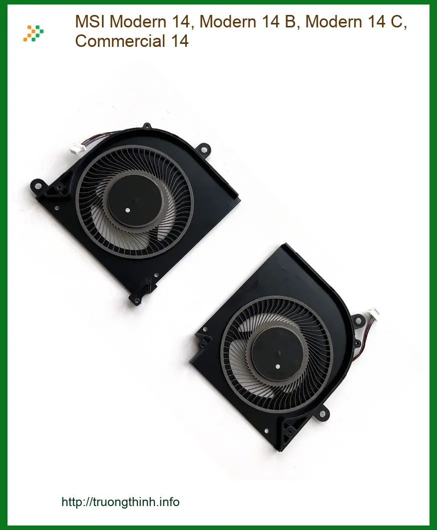 Fan Laptop MSI Modern 14 - Thay Lấy Liền TPHCM | Giá Rẻ Nhất