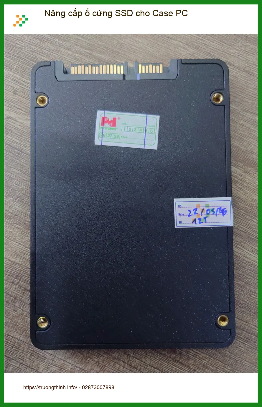 Anh Khánh nâng cấp SSD cho Case PC Quận 7 lấy ngay, máy chạy nhanh hơn ảnh thực tế 2