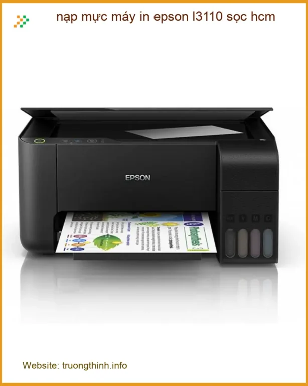 Sửa chữa nạp mực máy in Epson L3110 sọc tận nơi - Điện thoại xử lý gấp